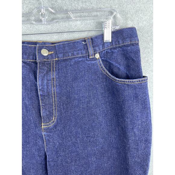 Lauren Ralph Lauren Jeans Womens 16 Measures 37x29 Blue Classic Straight‎ - Picture 4 of 12